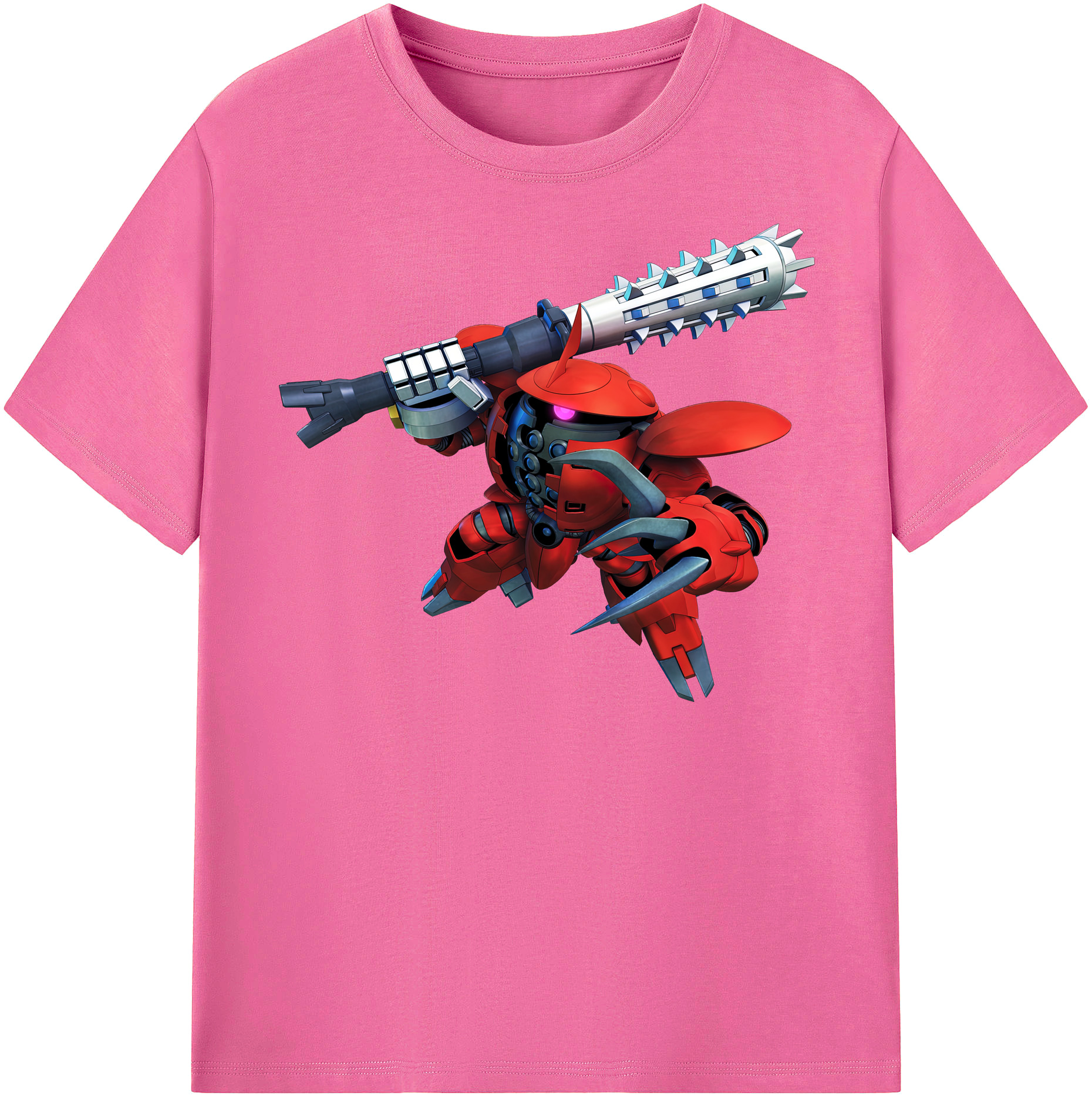 （画像用） 機動戦士ガンダム Mobile Suit Gundam レディースカジュアルプリントTシャツ（綿100％）